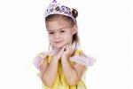 Young Girl in Princess Dress